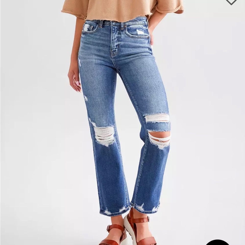 BKE Billie cropped straight 32 x 28 Buckle
